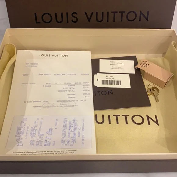 ❌SOLD❌ AUTHENTIC Louis Vuitton LV Monogram Canvas Speedy 25 Handbag Bag Vintage - Picture 15 of 16